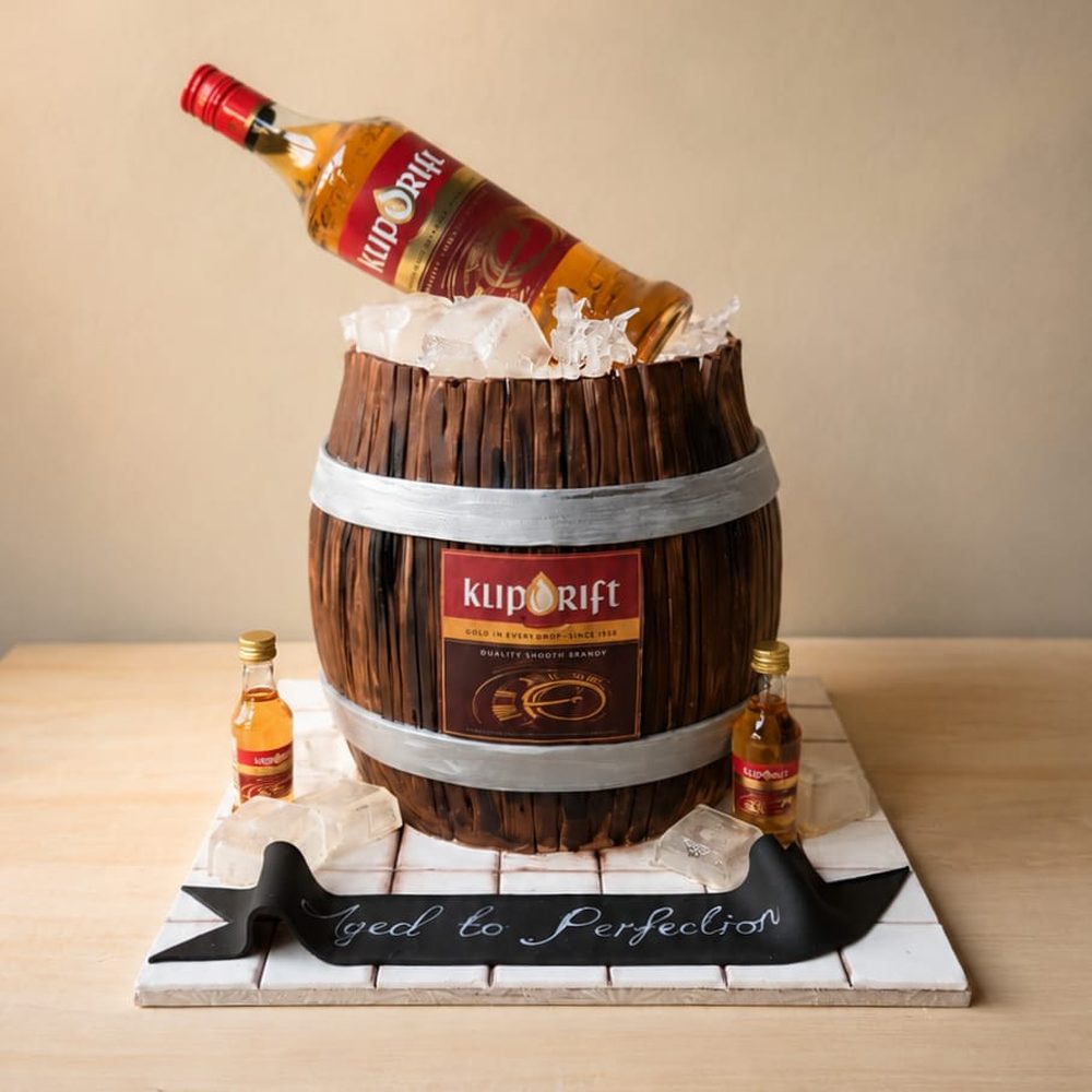 Klipdrift Brandy Vat by VDK Cakes